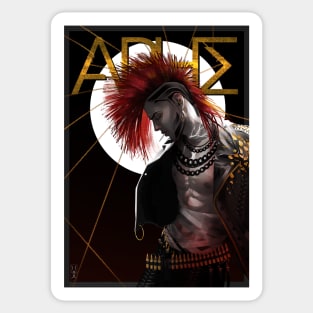 Ares Poster Sticker